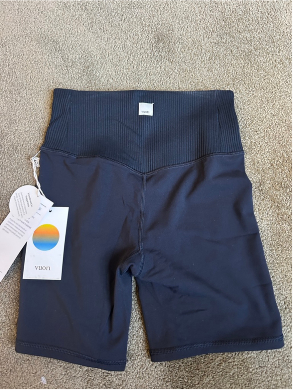 Women's Vuori Rib Studio Short in Black, Size XS - Picture 7 of 10